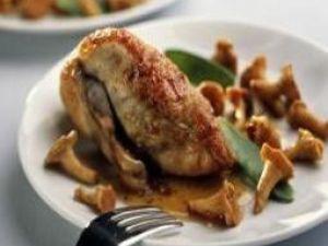 Pintade aux girolles