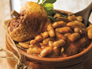 Cassoulet au confit d'oie
