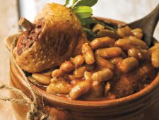 Cassoulet au confit d'oie