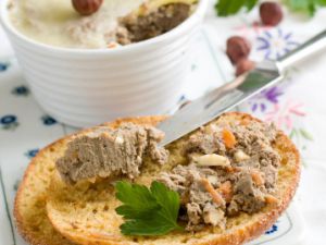 Terrine de lapin à l'armagnac
